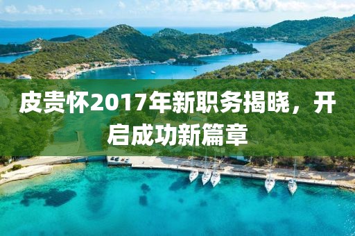 皮貴懷2017年新職務(wù)揭曉，開啟成功新篇章