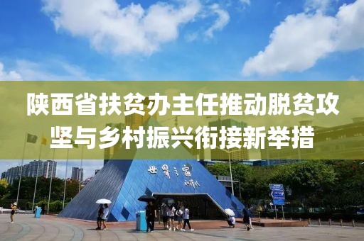 陜西省扶貧辦主任推動脫貧攻堅與鄉(xiāng)村振興銜接新舉措