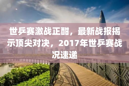 世乒賽激戰(zhàn)正酣，最新戰(zhàn)報揭示頂尖對決，2017年世乒賽戰(zhàn)況速遞