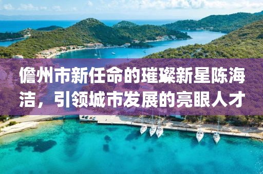 儋州市新任命的璀璨新星陳海潔，引領(lǐng)城市發(fā)展的亮眼人才