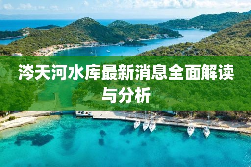 涔天河水庫最新消息全面解讀與分析