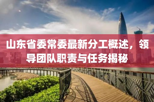 山東省委常委最新分工概述，領(lǐng)導團隊職責與任務揭秘