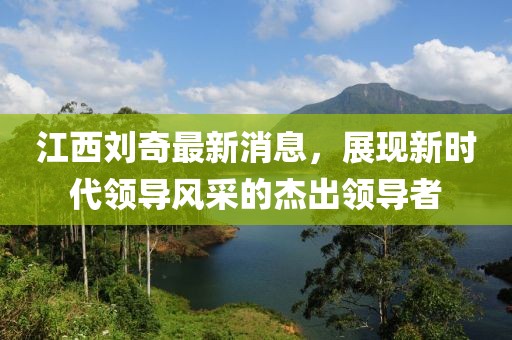 江西劉奇最新消息，展現(xiàn)新時代領(lǐng)導(dǎo)風(fēng)采的杰出領(lǐng)導(dǎo)者